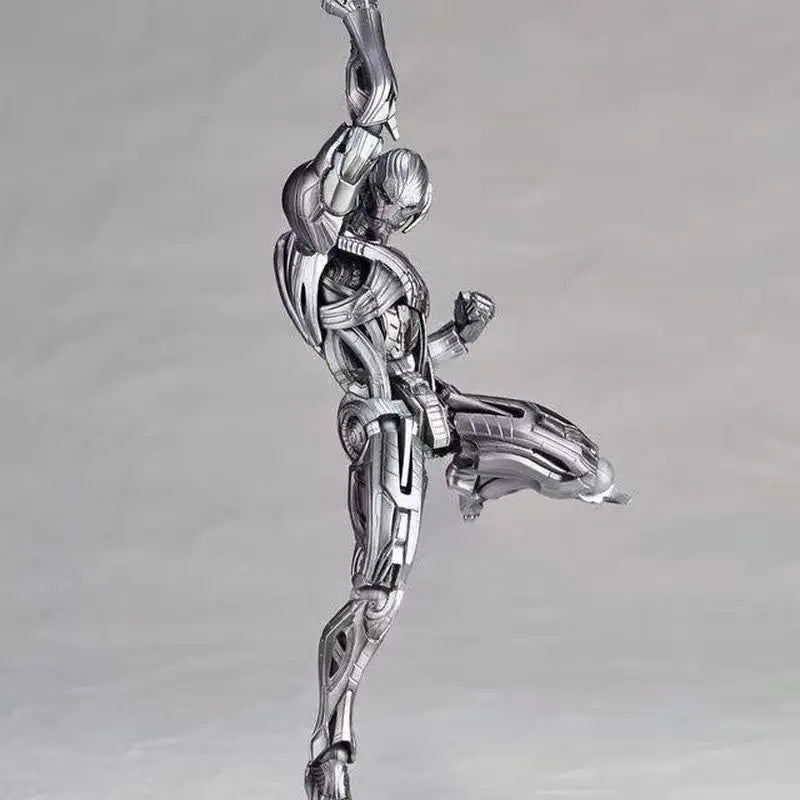 Ultron Revoltech Yamaguchi-figur – rörlig monokrom PVC