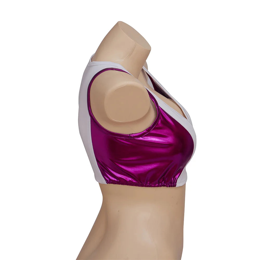 She-Hulk-sport-bh - vit och lila crop top
