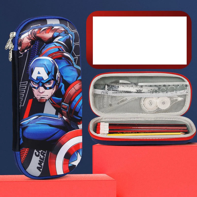 Captain America iskolai tolltartó – függőleges kialakítás