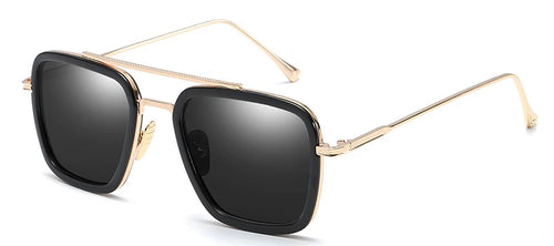 Ochelari Avengers Iron Man – stil Edith, lentile negre opace