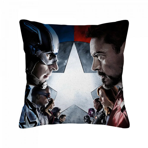 Față de pernă Avengers, grup - Poster Civil War