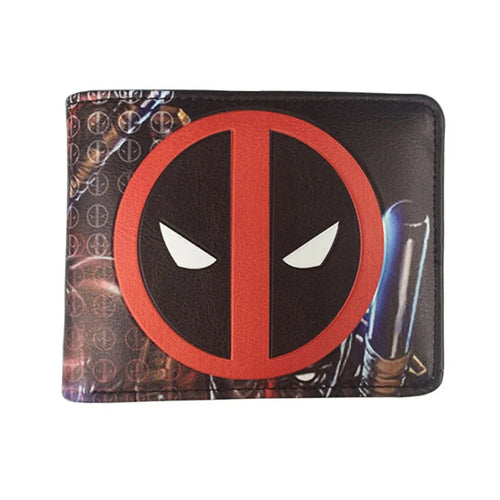 Bosszúállók Deadpool pénztárca – piros logó tőrrel