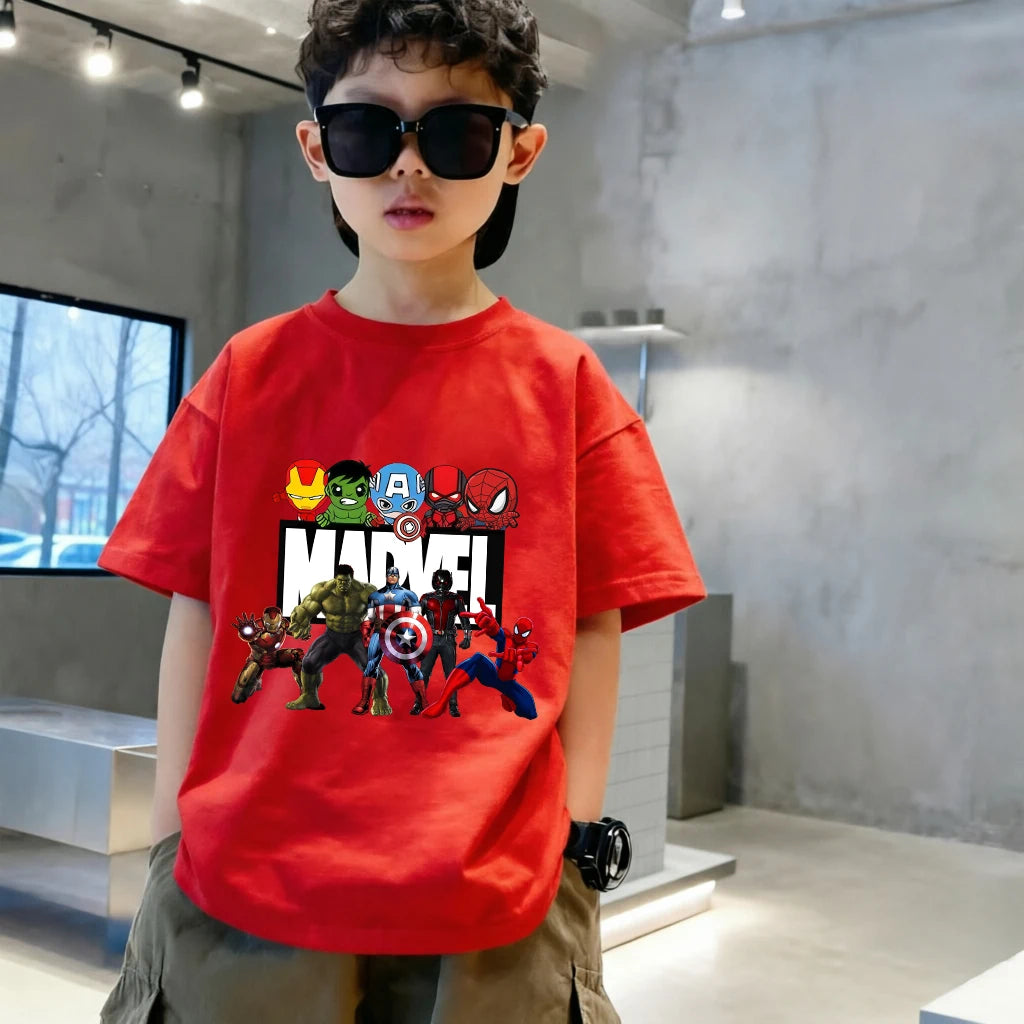Marvel gyermekpóló – sokszínű chibi csapat