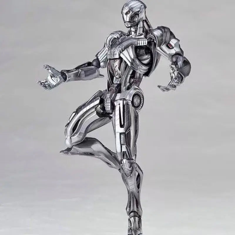 Ultron Revoltech Yamaguchi-figur – rörlig monokrom PVC