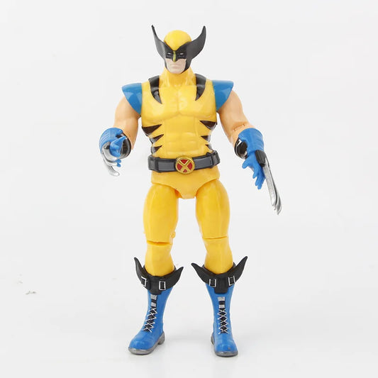 Wolverine-figur – gul dräkt