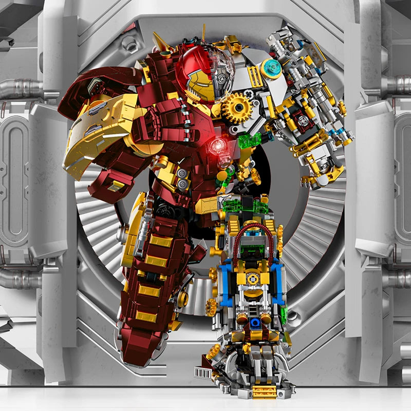 Avengers Iron Man Buster Brick Figure - 2776-Piece Building Set