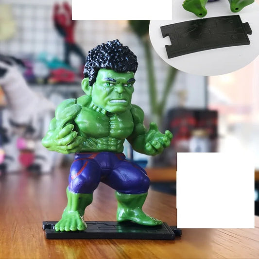 Figurină Hulk – mini chibi ghemuit