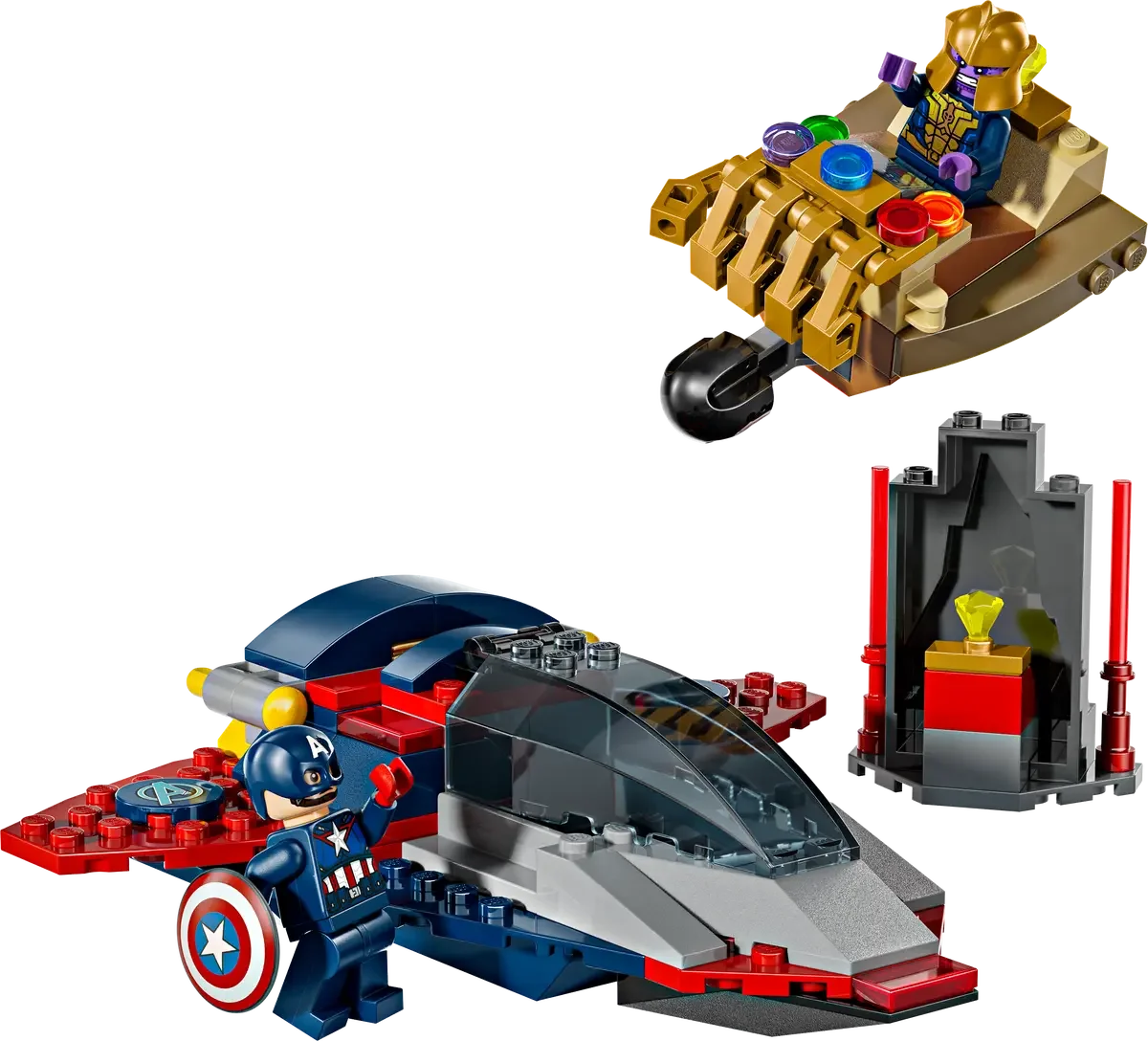LEGO Marvel 76319 – Amerika Kapitány Thanos ellen