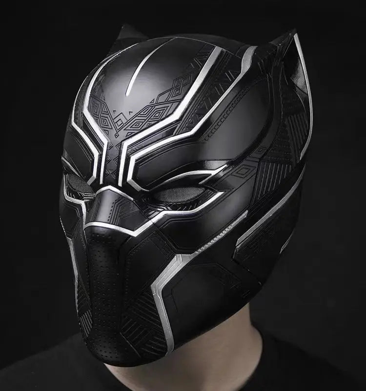 Black Panther Cosplay Helmet - 1:1 Scale, Wearable, High Detail