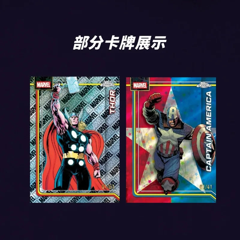 Cărți de colecție Topps Chrome Marvel Comics 2026 - Set oficial Wolverine Venom