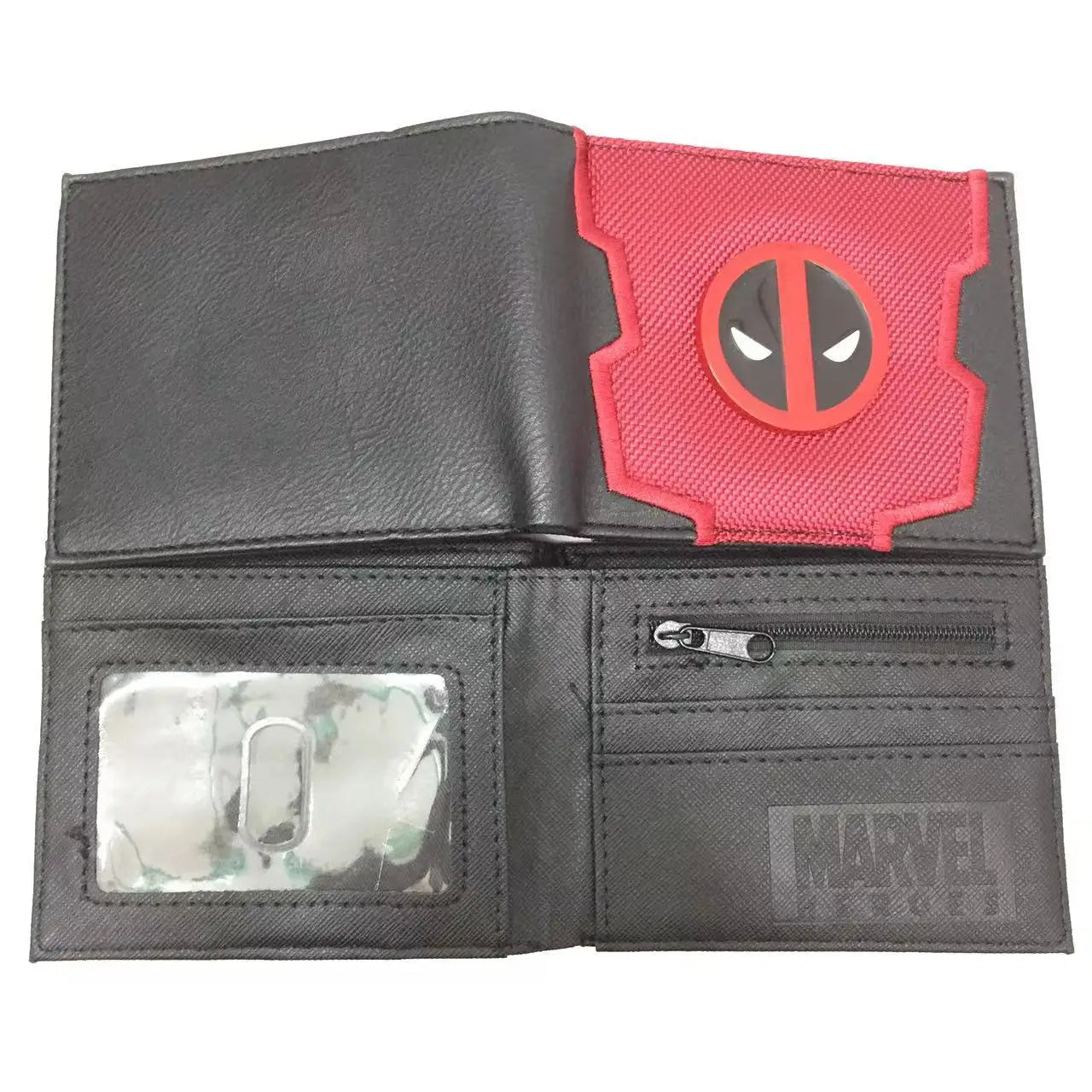 Avengers-pung Deadpool – Rød pung med tekstureret patch