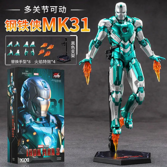 ZD Toys Iron Man MK31 Figure - Tony Stark Action Figure