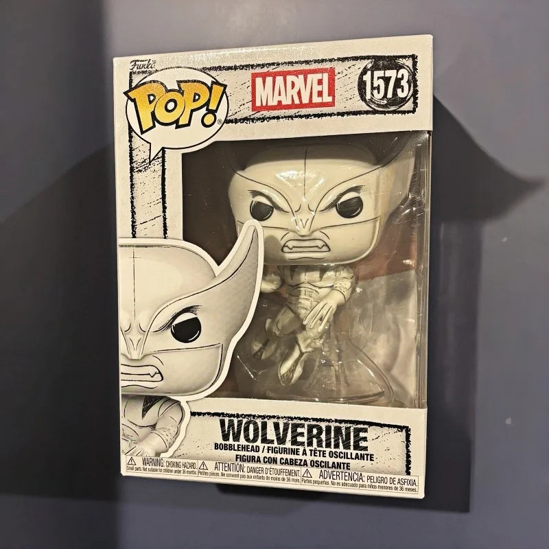 Figura Funko Pop Avengers Wolverine - Esboço branco #1573