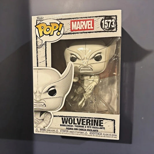 Funko Pop Avengers Wolverine-figur – Vit skiss nr 1573