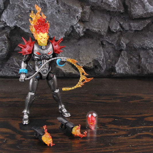 Figurka Cosmic Ghost Rider – planoucí hlava s bičem