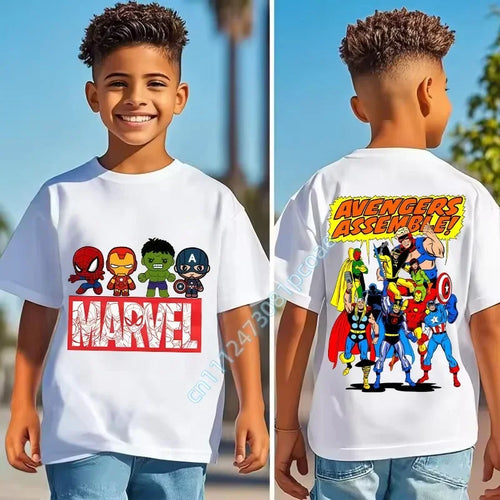 Marvel gyermekpóló – Avengers Assemble képregényes retró stílus