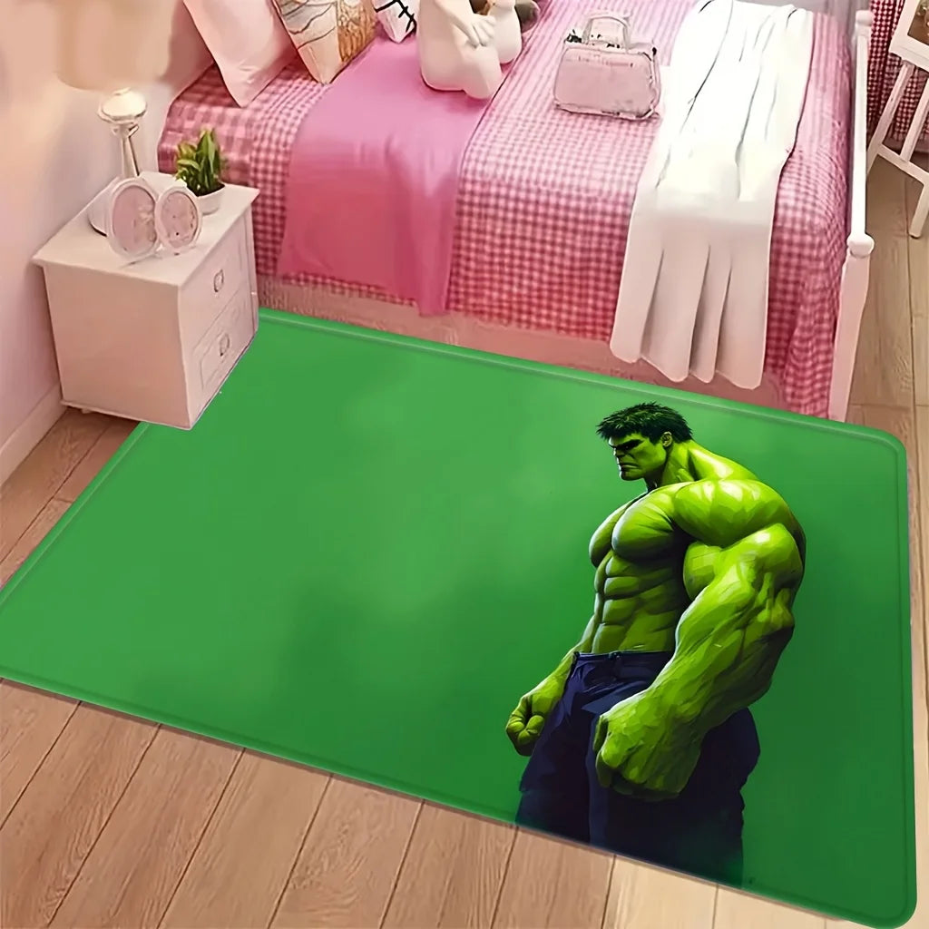 Tapete dos Vingadores Hulk — Perfil do tronco verde