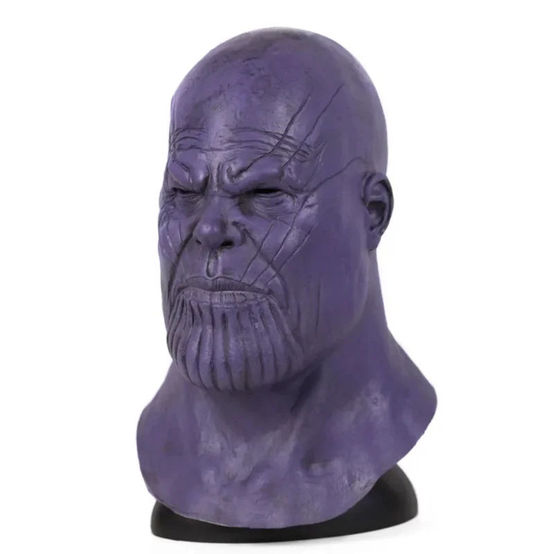 Thanos-latexmaske – Halloween-cosplay