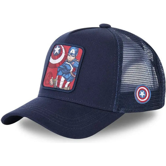 Șapcă Captain America – bleumarin și roșu
