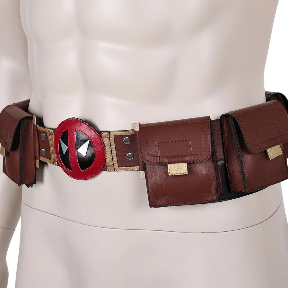 Cinto dos Avengers Deadpool - Acessório de cosplay para homem