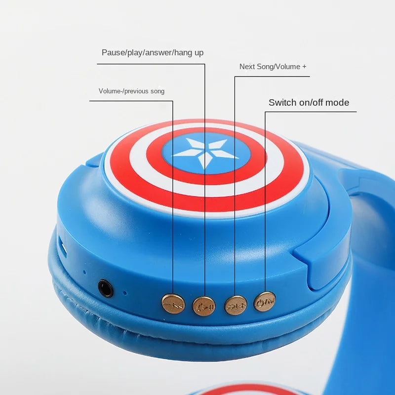 Bosszúállók Hulk Bluetooth-fejhallgató – zöld