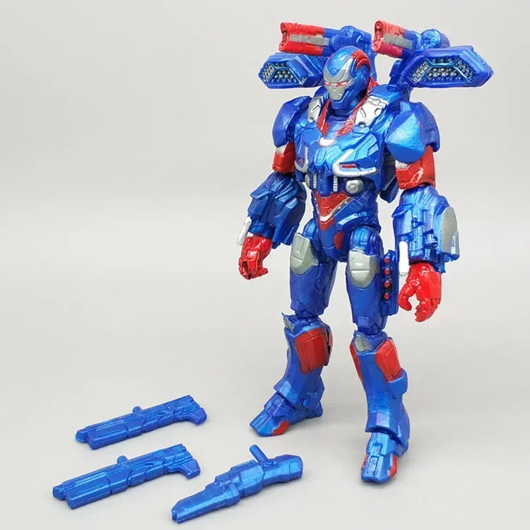 Figura War Machine de 3.75 polegadas - Modelo articulado dos Avengers