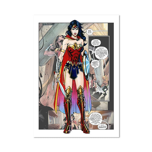 Poster Wonder Woman – serietidning