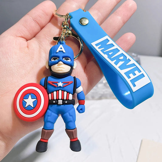 Klíčenka Captain America – Silikonová figurka