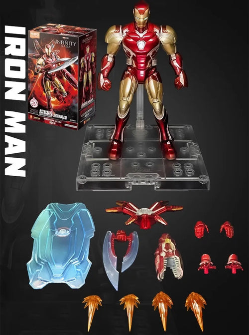 Figurka BLOKEES Iron Man MK85 – sestavitelné kostky Infinity Saga