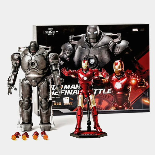 Figurka Iron Man vs. Iron Monger – závěrečná bitva Infinity Saga