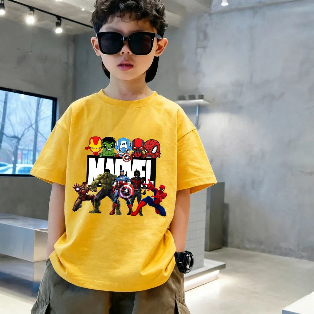 Marvel gyermekpóló – sokszínű chibi csapat