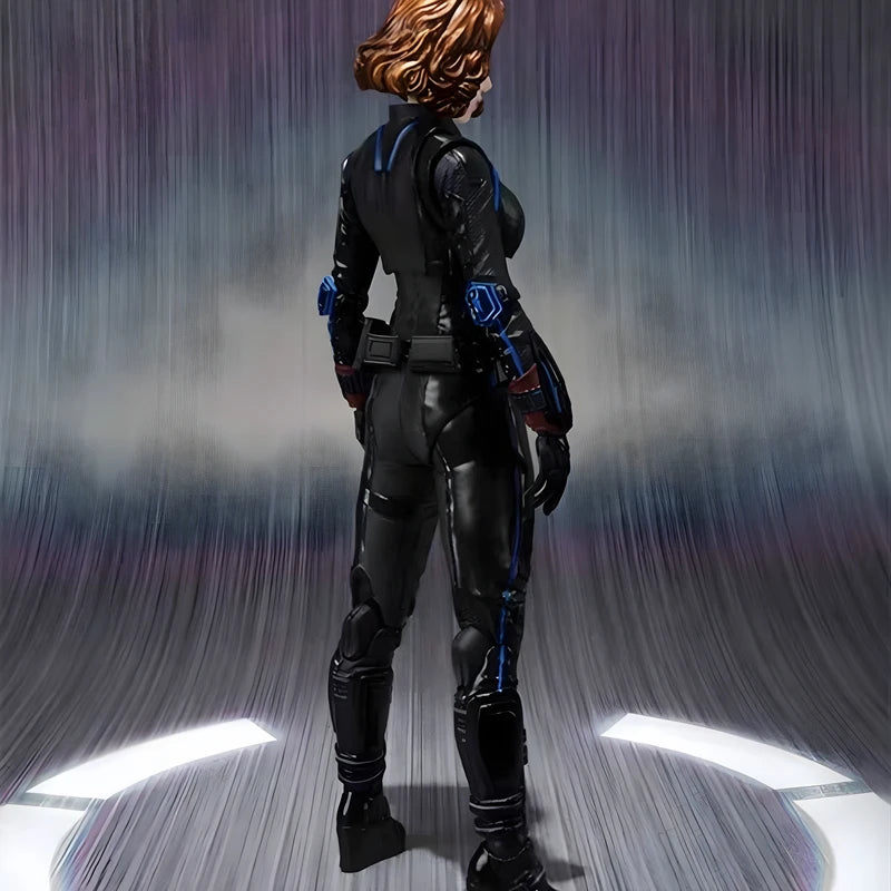 Marvel Legends Black Widow Figure - Realistic Light-Up Suit
