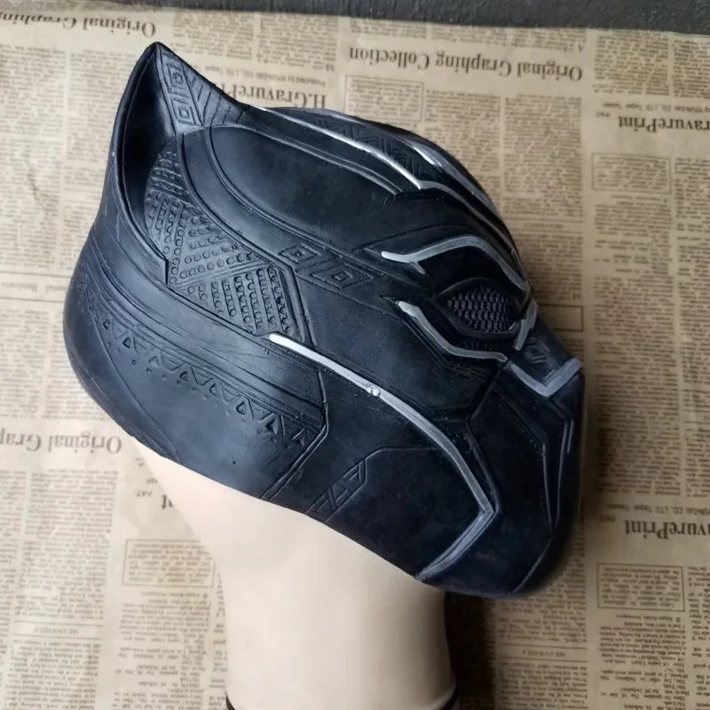 Black Panther Cosplay Mask - Realistic Full Silicone Helmet