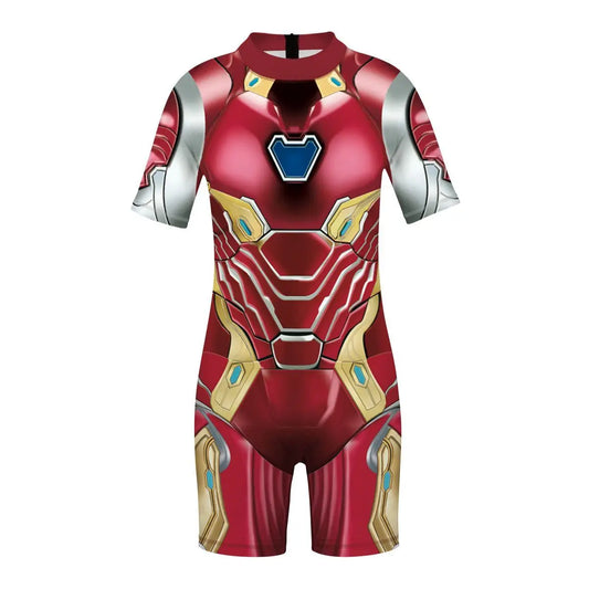 Avengers Iron Man-børnedragt - sølvfarvet legering