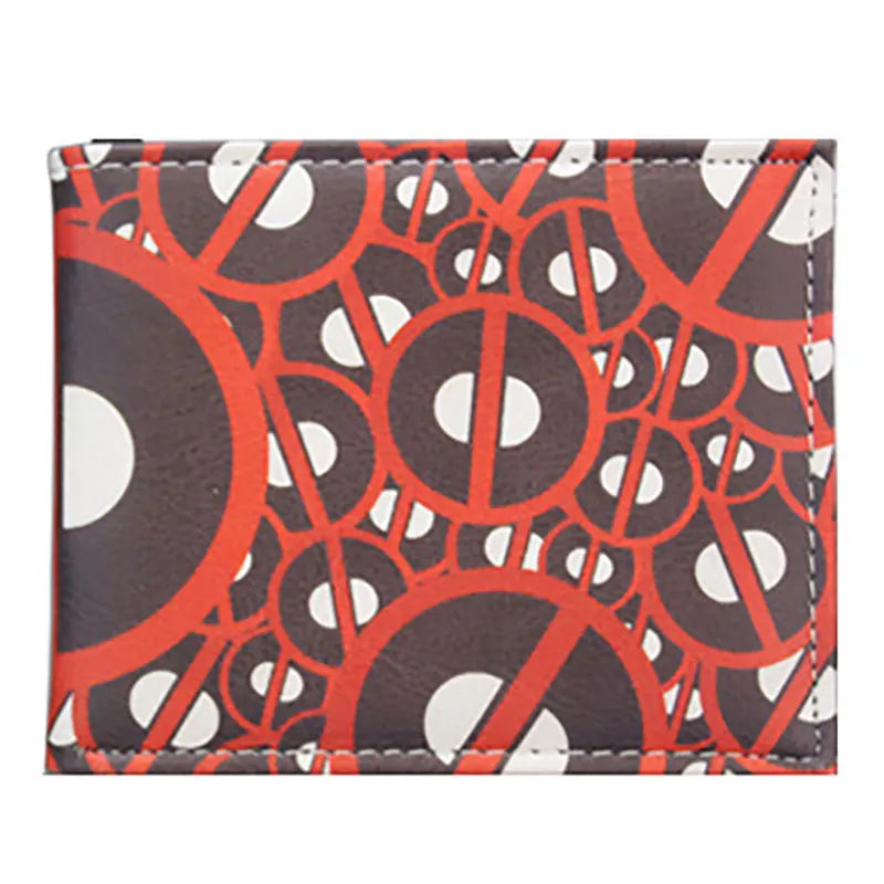 Avengers Deadpool Wallet - Repeated Brown Pattern