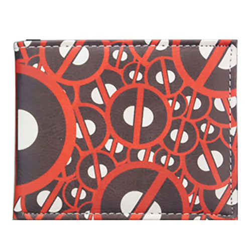 Avengers Deadpool Wallet - Repeated Brown Pattern