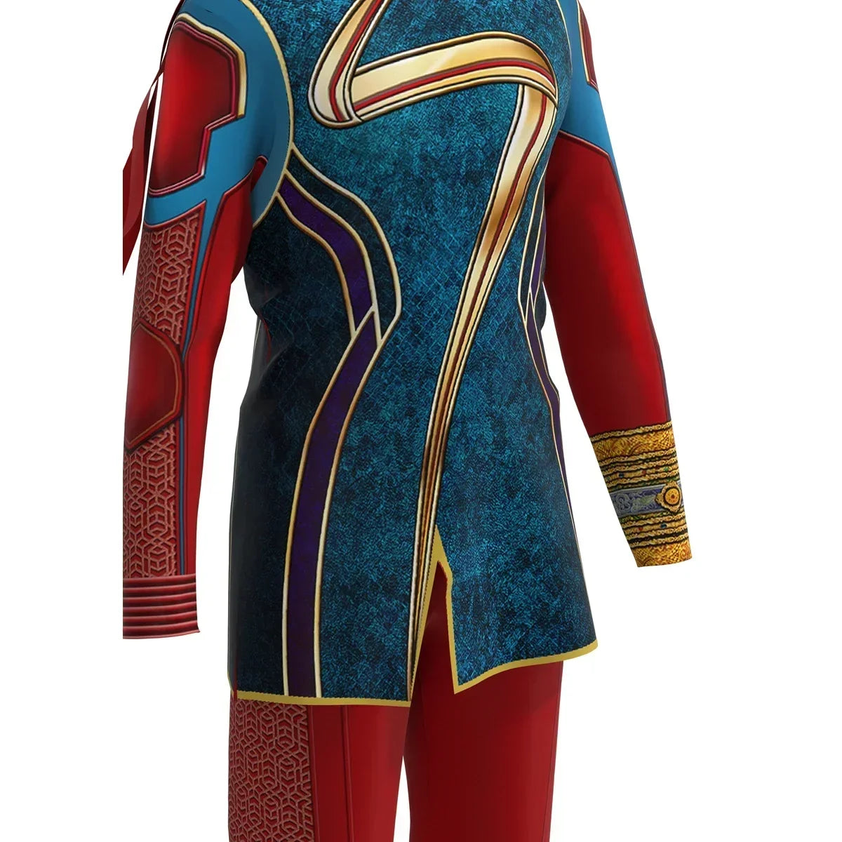 Combinaison de cosplay Ms. Marvel – Kamala Khan