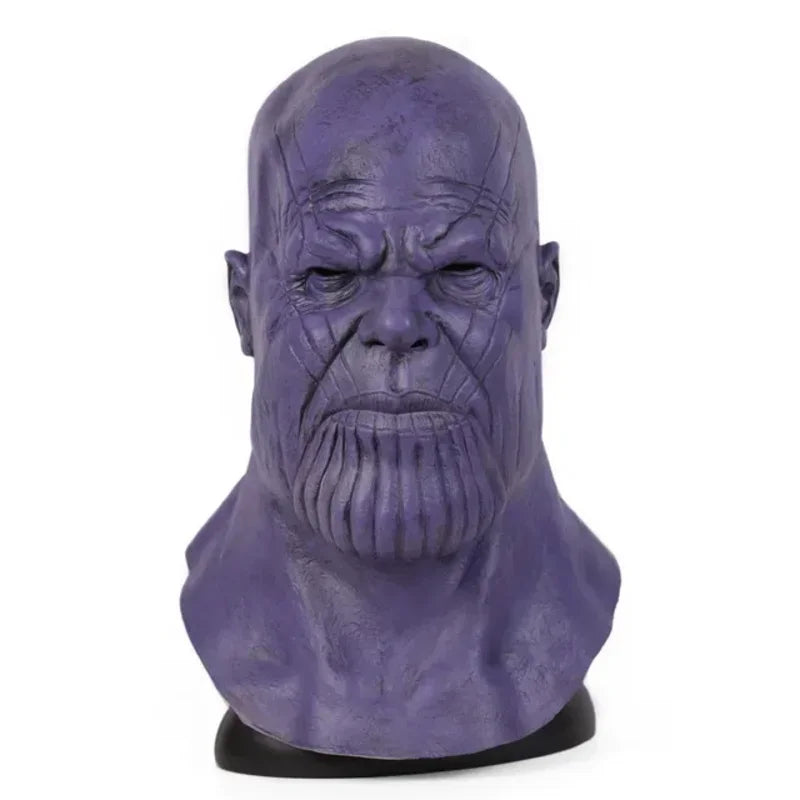 Thanos-latexmaske – Halloween-cosplay