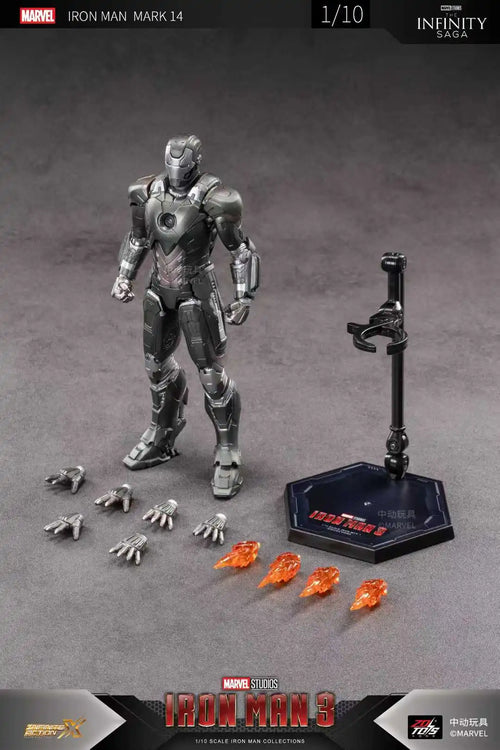 ZD Toys Iron Man MK14 Figure - Tony Stark Action Figure