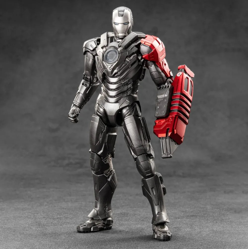 ZD Toys Iron Man MK18-figur – Tony Stark-actionfigur