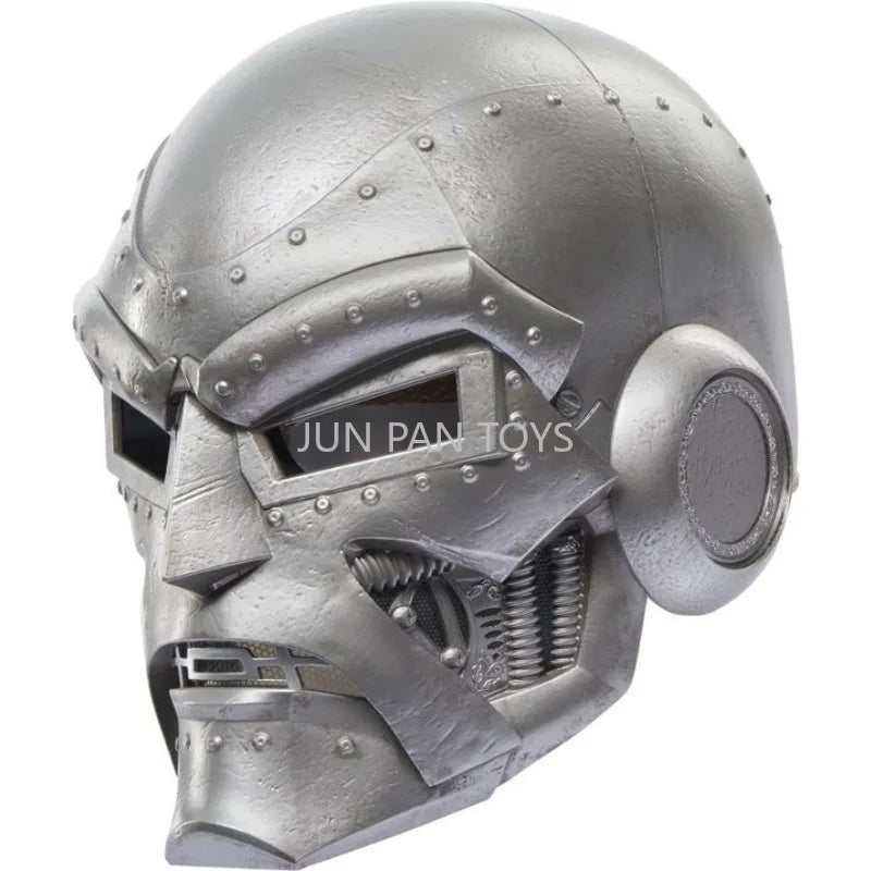 Casque de cosplay Doctor Doom – réplique premium en métal Marvel Legends
