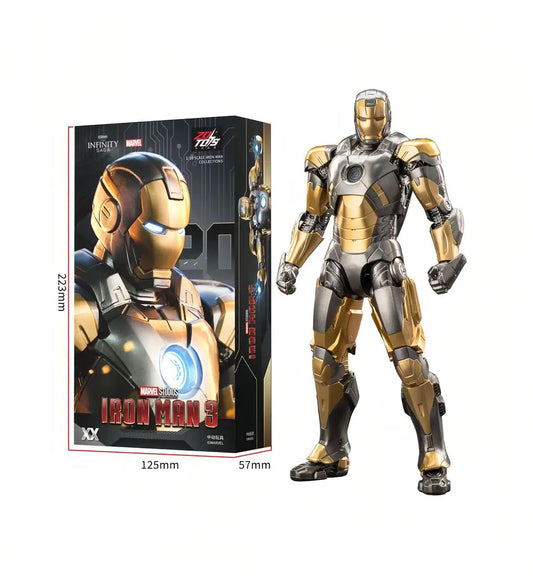 Figurină ZD Toys Iron Man MK20 Python - figurină de acțiune Tony Stark