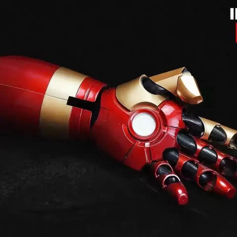 Iron Man Mechanical Arm - MK42 Forearm in Red and Gold