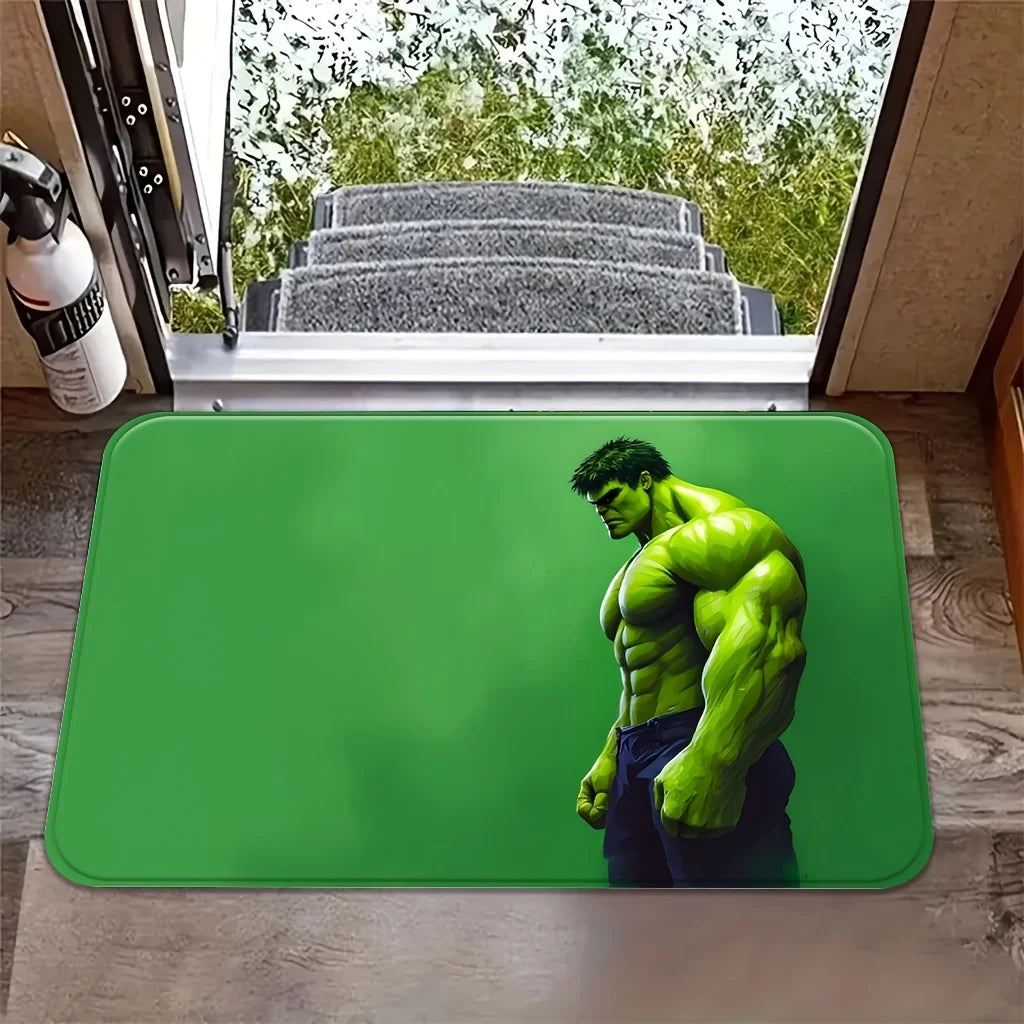 Tapete dos Vingadores Hulk — Perfil do tronco verde
