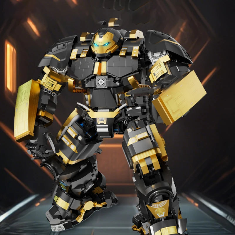 Figurină din cărămizi Avengers Hulk Buster - Construcție din 2300 de piese