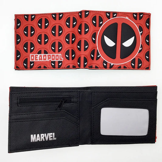Peněženka Avengers Deadpool – opakující se motiv, otevřený Marvel