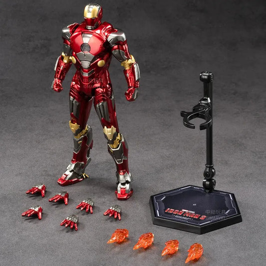 Figurină ZD Toys Iron Man MK17 Heartbreaker - figurină de acțiune Tony Stark