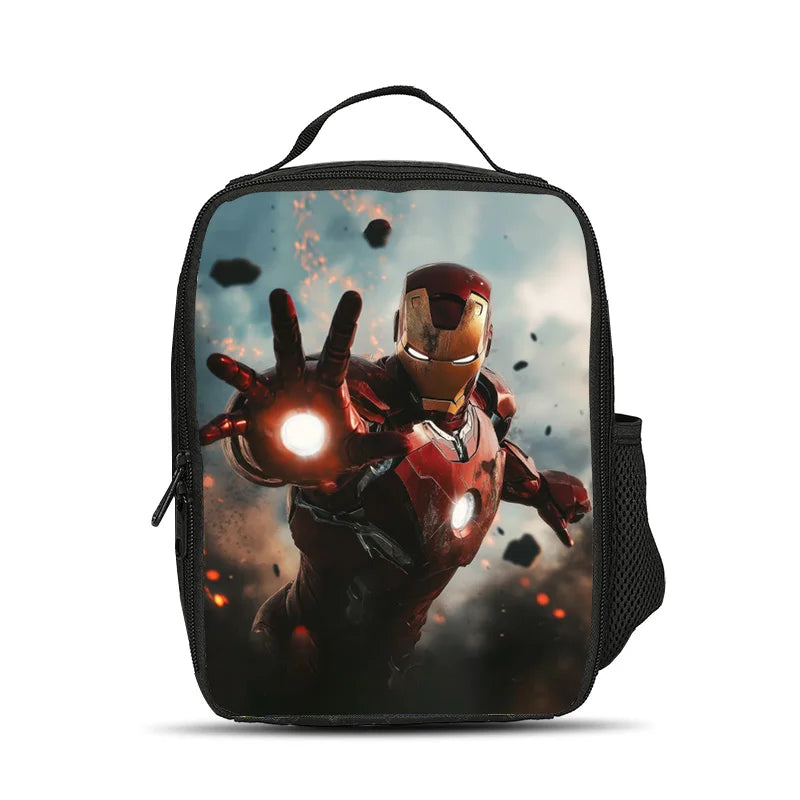 Avengers Iron Man Insulated Lunch Bag - Repulsor Activated Dusty Sky