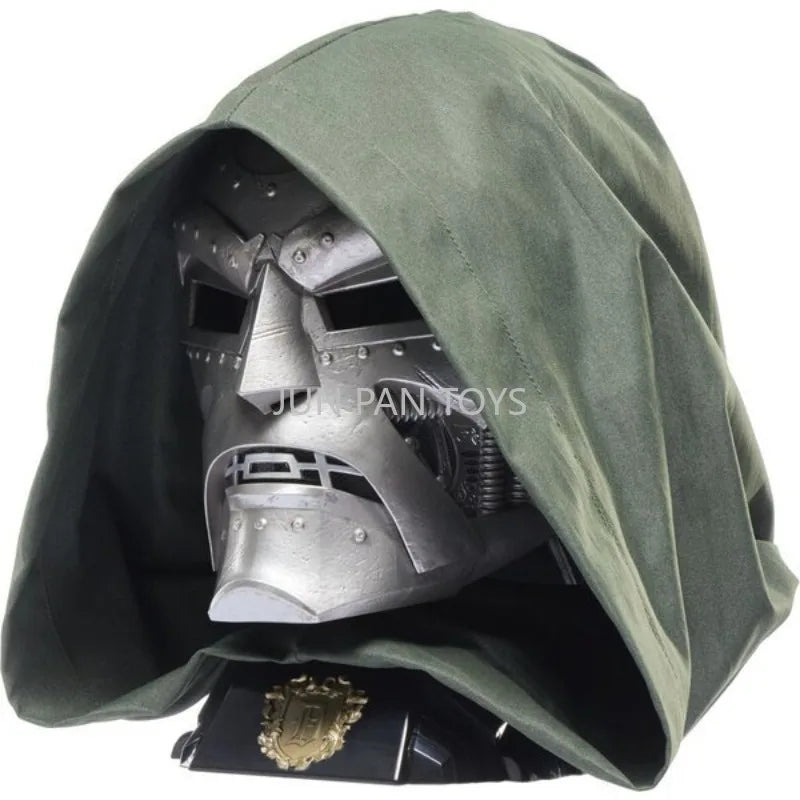 Casque de cosplay Doctor Doom – réplique premium en métal Marvel Legends