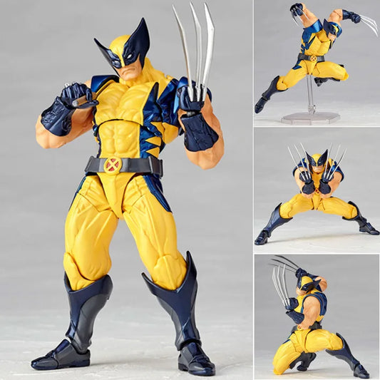 Wolverine-figur – klor och gul dräkt